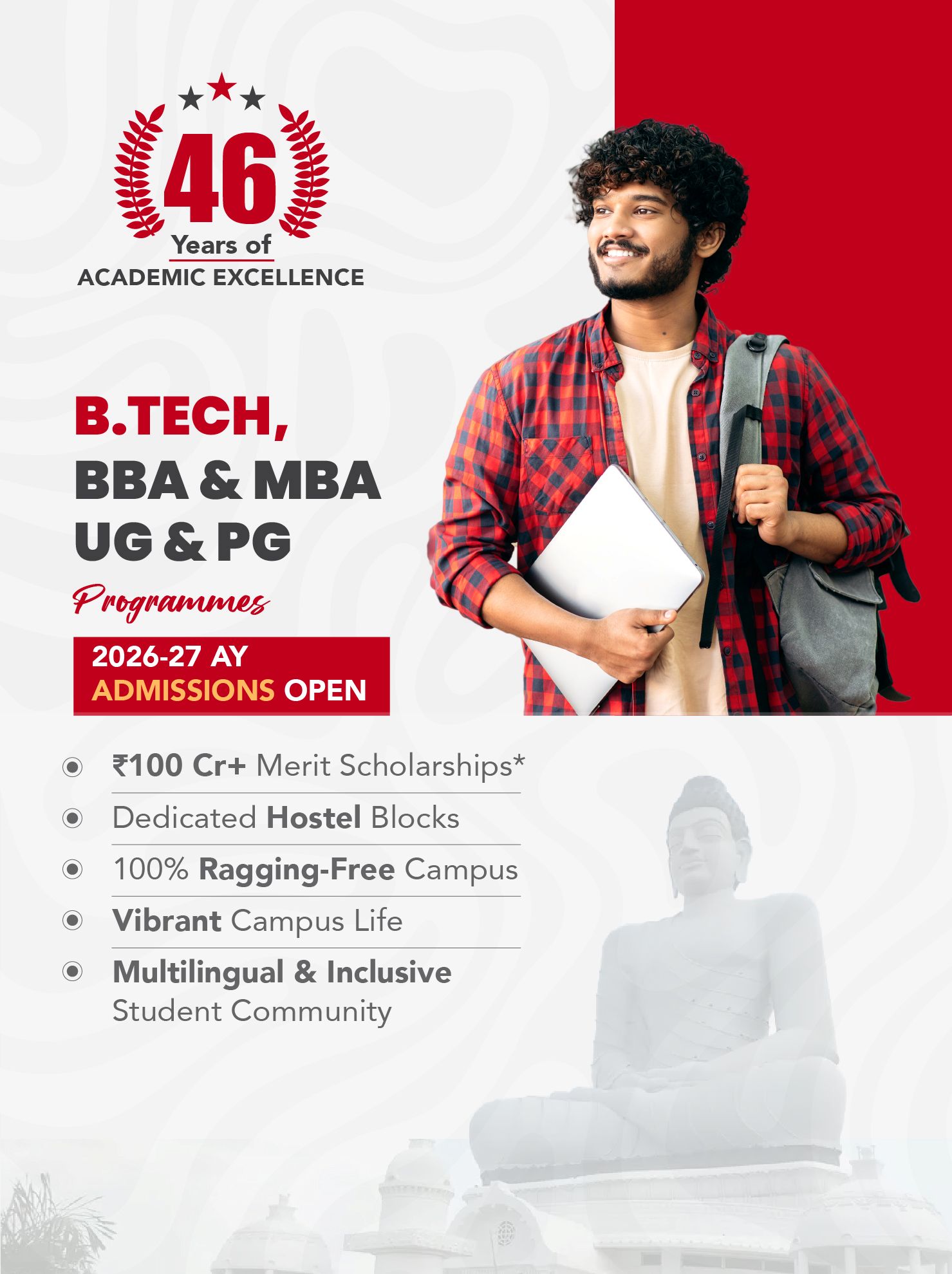 B.Tech, UG & PG Admissions 2026-27 AY 