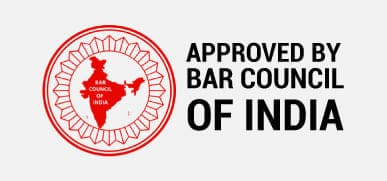 Approved by bar council of india