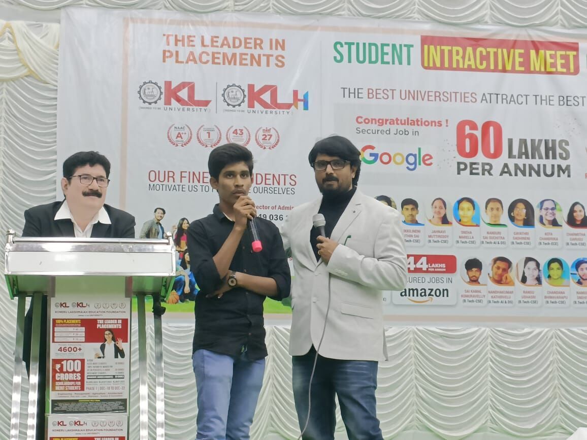 KL Outreach sessions in Hyderabad