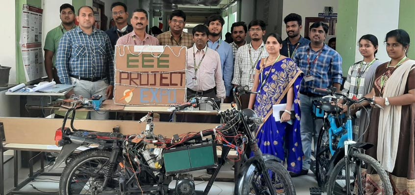 KL Students develop E-Bike with Wireless Charging Facility