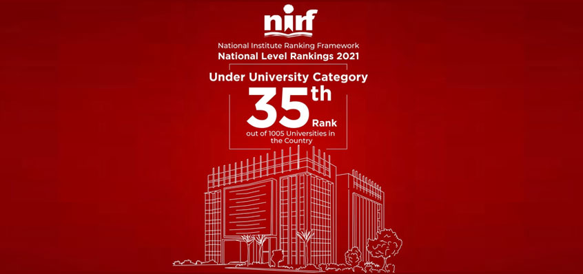 KL Deemed to be University Ranks 35 th  in NIRF University Rankings 2021