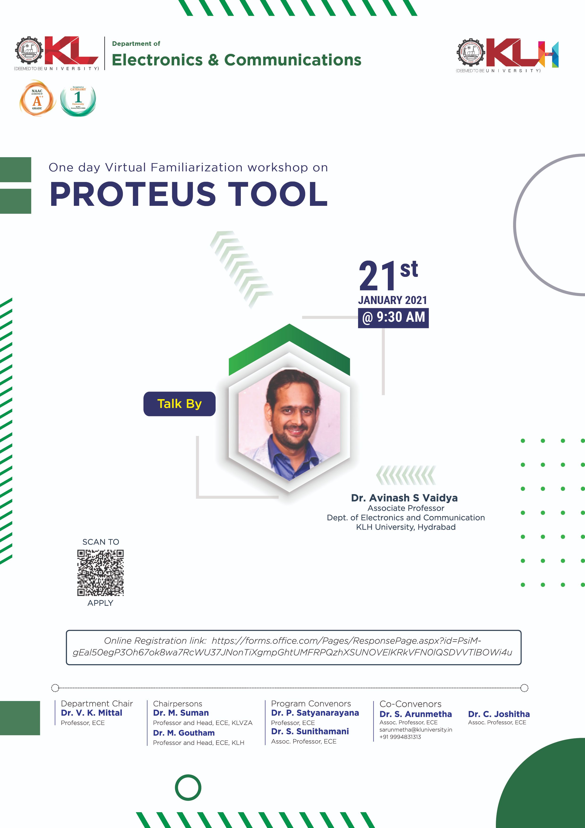 Familiarization on Proteus Tool