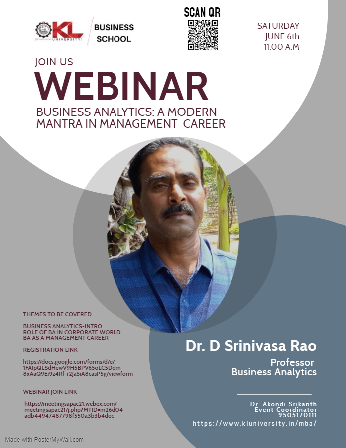 Business Analytics: A Modern Mantra in Management Career