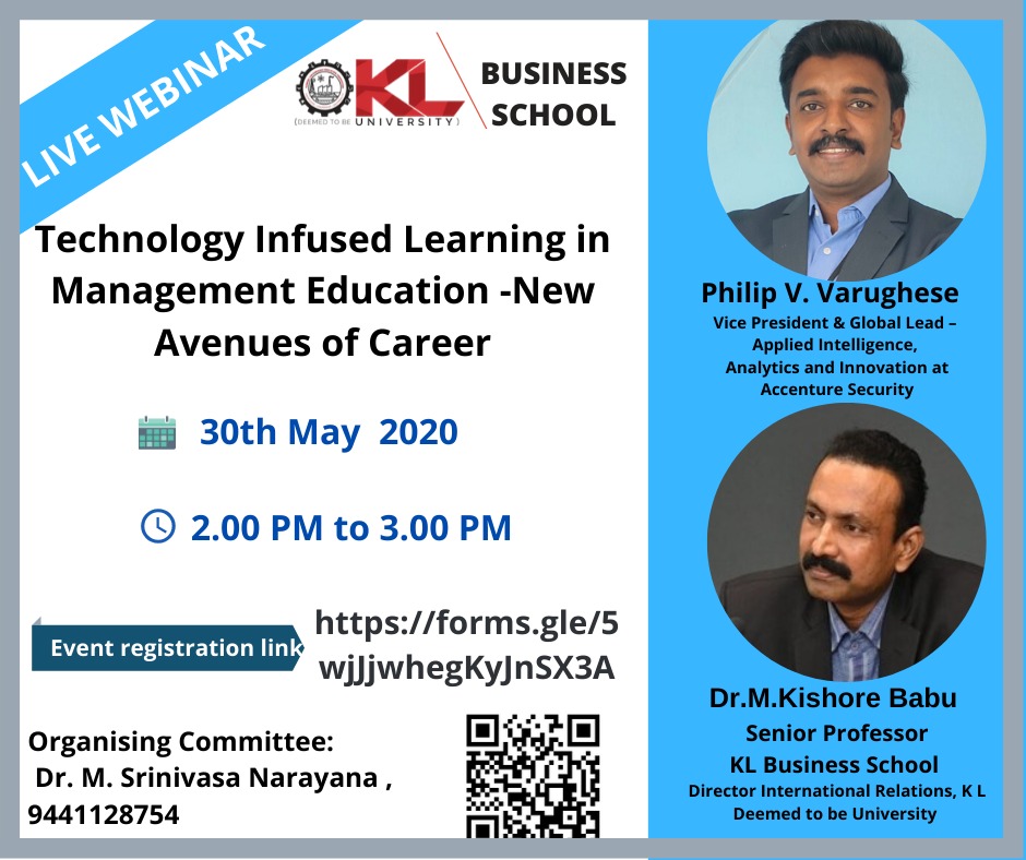 Technology Infused Learning in Management Education - New Avenues of Career