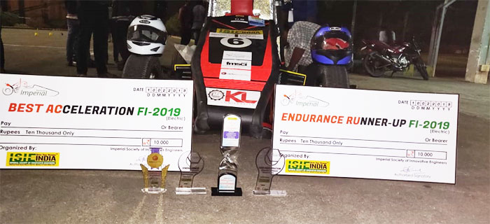 Awards for KL Student Teams- Vanquishers and Sangfroid