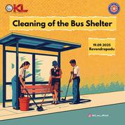 Bus Shelter Cleaning - Revendrapadu