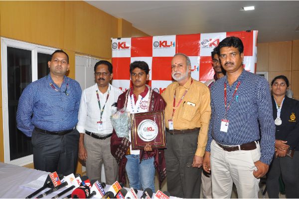  Ch. Chaitanya Badminton Men Team Secured 1st Place 