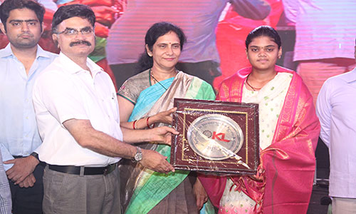 Felicitation to Ms. V Jyothi Surekha Arjuna Awardee from Honourable Dignitaries